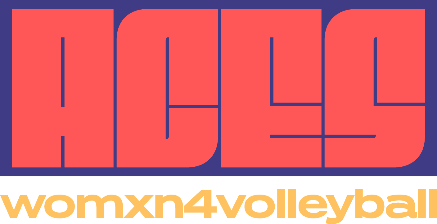 ACES Womxn 4 Volleyball Logo
